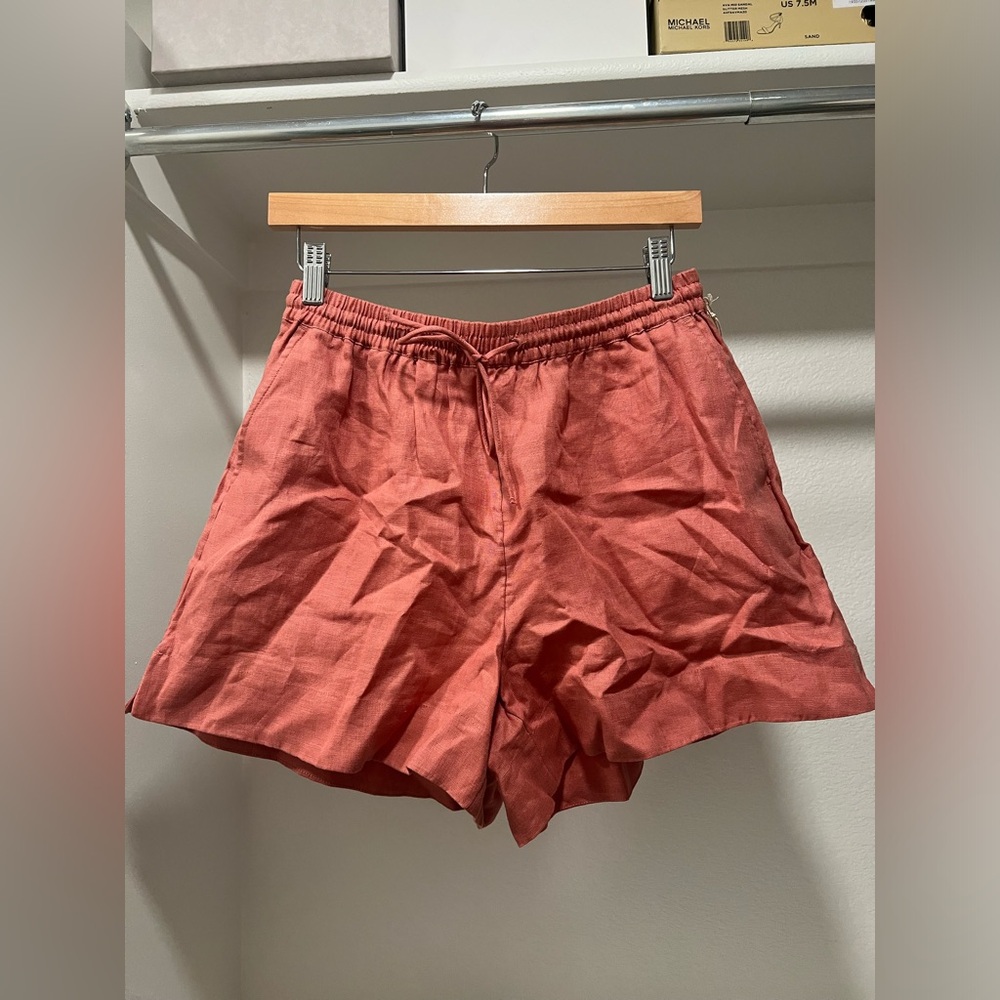 Haven Well Within - Pink Linen Shorts - Womens Small - NWT - Picture 3 of 9